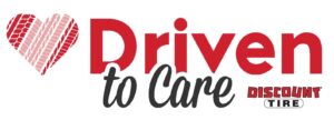 Driven to Care Discount Tire Logo